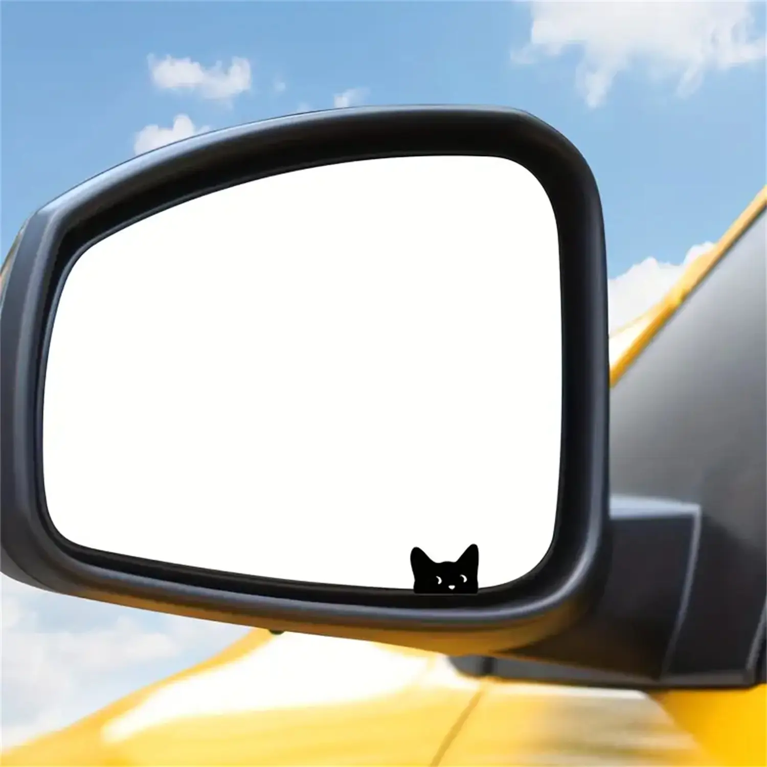Peeking Cat Mini Decal, Cat Peeking Decal for Rearview Mirror, Mini Decal, Easter Egg, Indoor/Outdoor car mirror sticker, Universal Car Sticker, Decal for Cars, Sticker Decals