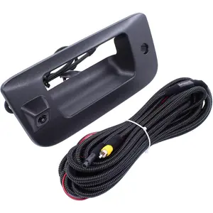 Tailgate Handle with Rear View Backup Park Assist Camera for Chevrolet Silverado 1500 2007-2013, Silverado 2500/3500 HD 2007-2014, GMC Sierra 1500 2007-2013, Sierra 2500/3500 HD 2007-2014