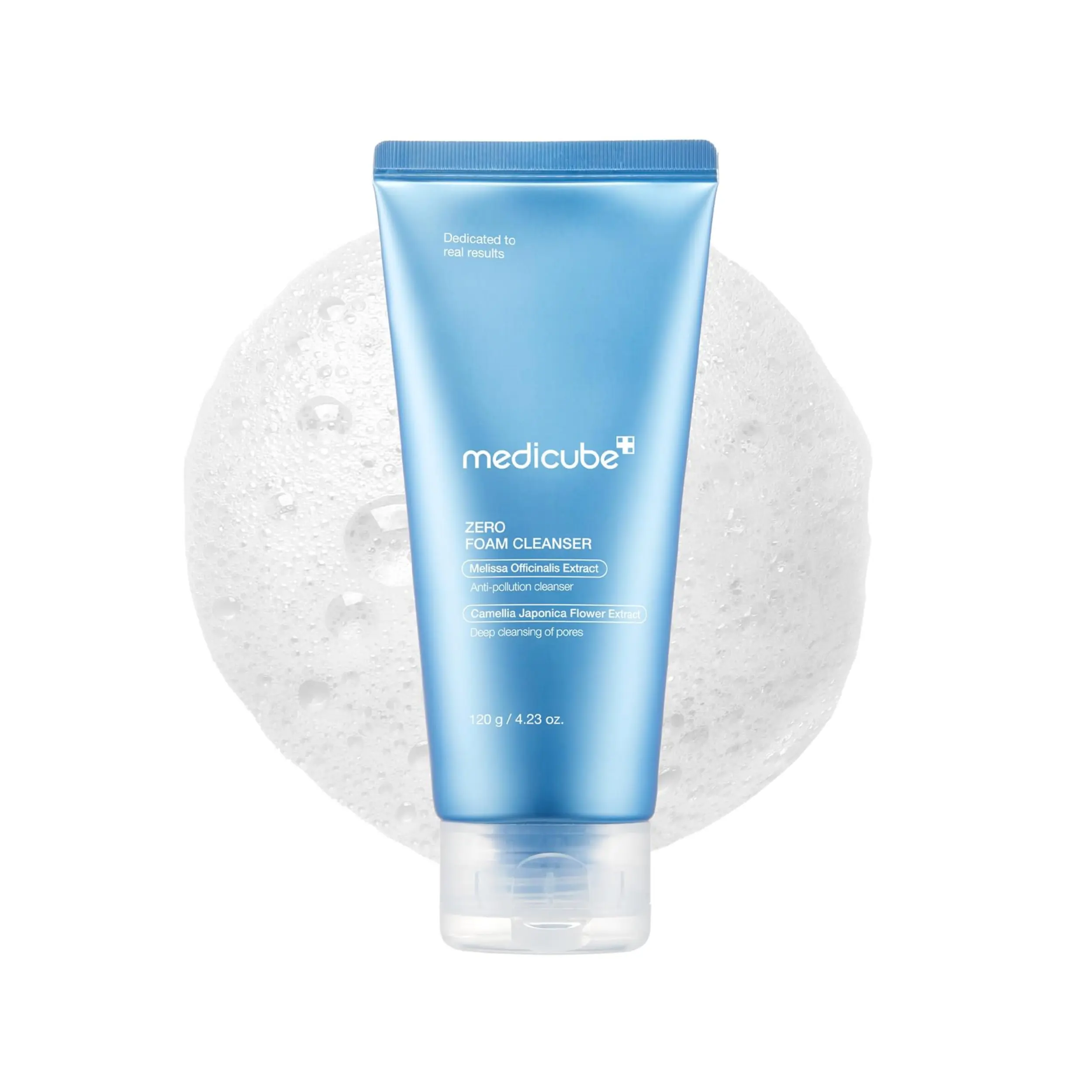 [Official Medicube Partner] Zero Foam Cleanser 120g - Daily Gentle Cleansing Foam for Sensitive Skin | Excess Sebum Control, Hydration, Pore Minimization | Korean Skincare