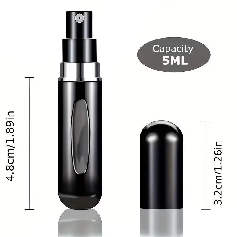 Cologne Travel Bottle, Perfume Travel Refillable, Perfume Atomizer, Mini Spray Bottle and Small Cologne Sprayer for Daily Use