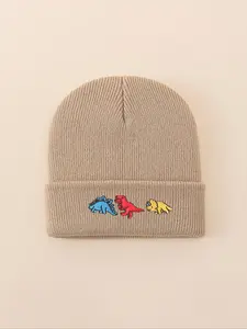 Unisex Knitting Beanie Hat for Toddlers, Kids & Babies, Y2K Style, Warm Winter Cap for Outdoor Use, Casual Daily Commute Wear