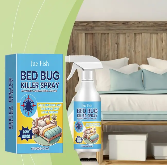 Bed Bug Spray Solution, Quick-Acting Non-Toxic for Kids &Pets, No Cleanup Required, Effective Bed Bug Killer, FastActing Formula, Scent