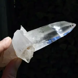 5in 148g Rare Cross Colombian Lemurian Seed Quartz Crystal Laser Starbrary, Boyaca, Colombia