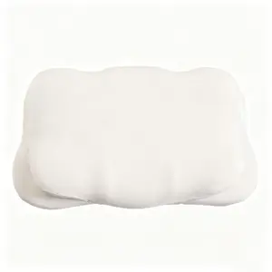 Cloud Pillow, With Breathable Cooling Pillowcase,SilkySmooth Wrinkle Free - Stays Cool All Night -Skin Friendly - Pillowcase Machine Washable,for Side Back Stomach Sleepers (Blue/White)