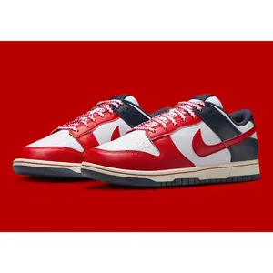 Men's Nike Dunk Low "Baseball" Red/White/Blue IM2222-100 Fashion Athletic Sneaker
