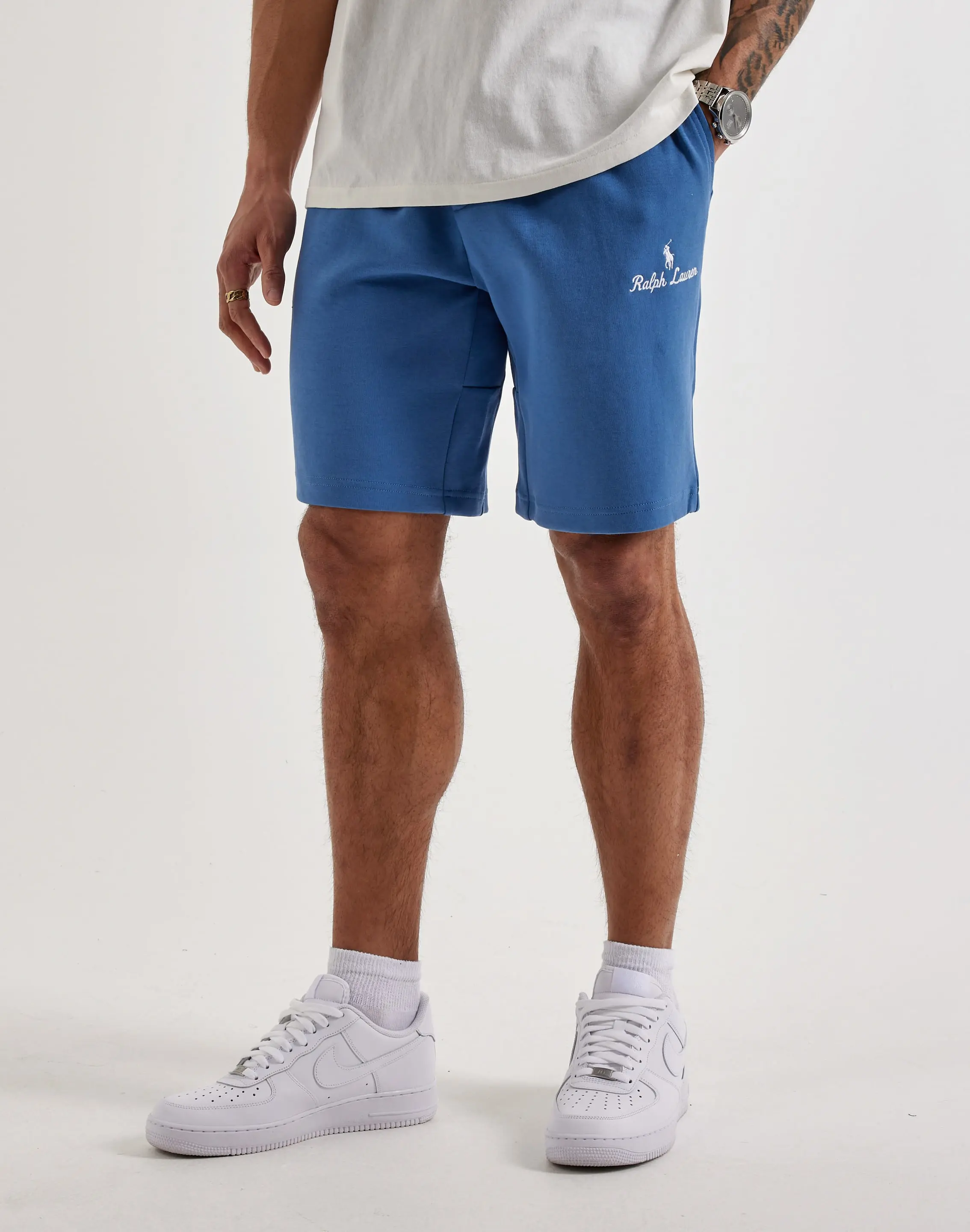 Mens Polo Ralph Lauren Double-Knit Fleece Shorts
