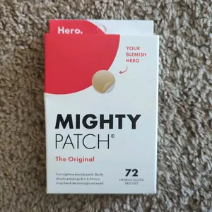 Mighty Patch-Hero Cosmetics -72 ct Exp:2/26 Blemish Treatment Patches - Color, Acne, Balm