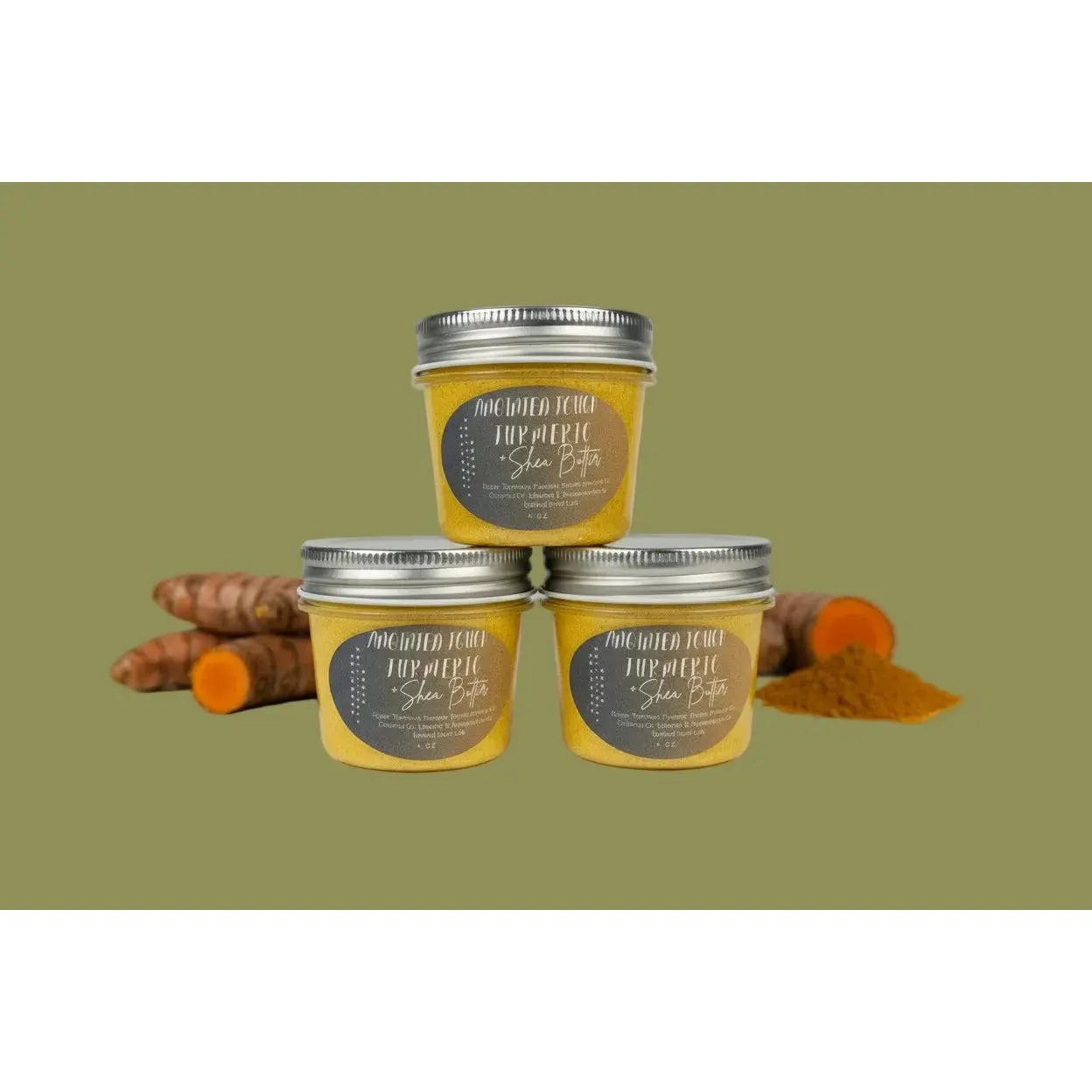 ⭐Golden Glow Turmeric & Shea Butter Exfoliating Scrub