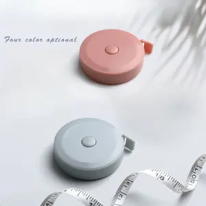 Round Retractable Soft Tape Measure, Dual Scale Measuring Ruler for Height Chest Waist Items, Non-Sensitive Goods Measurement Tool