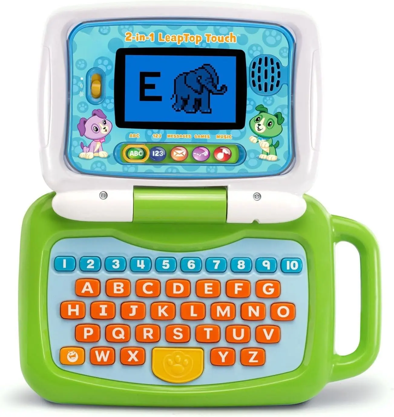 Educational Toy Tablet & Computer - 2-in-1 LeapTop Touch, Green Educational Toy Tablet & Computer - 2-in-1 LeapTop Touch, Green