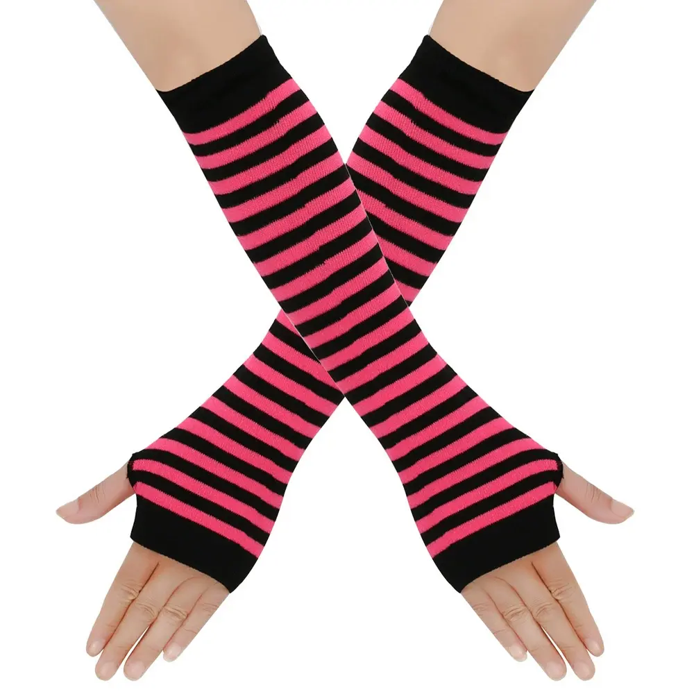 Black and pink stripes