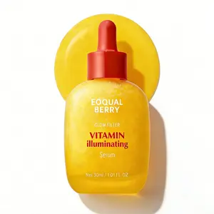 EQQUALBERRY Vitamin Brightening Serum Set - Vitamin C and Niacinamide | Targets Dark Spots | Ceramides Strengthen Skin Barrier | Radiant, Lightweight Hydration
