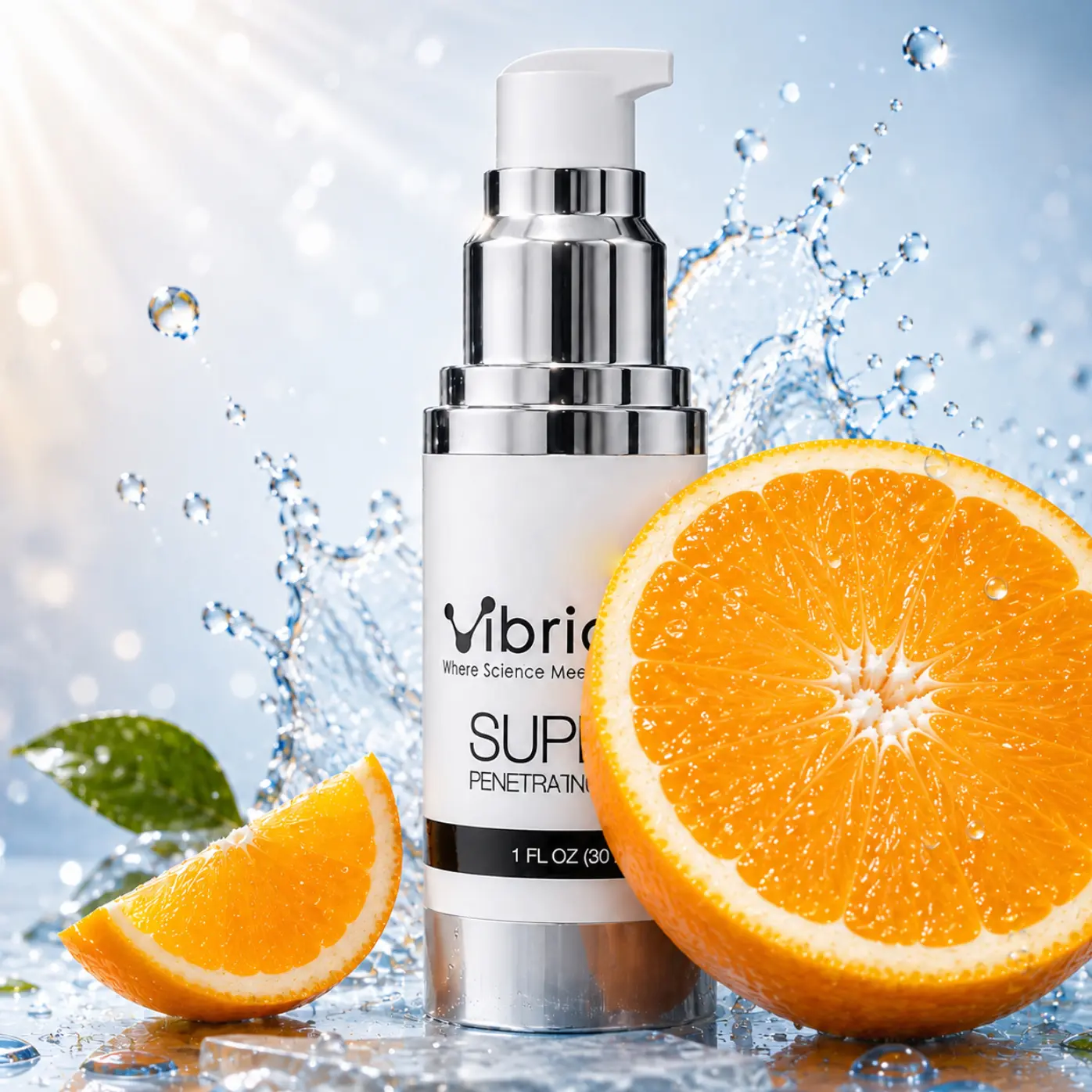 Vibriancs Serum for Women, Vitamin C Face Serum 1 Fl Oz / 30ml, Dark Spot Corrector and Hydrating Serum with Hyaluronic Acid for Mature Skin