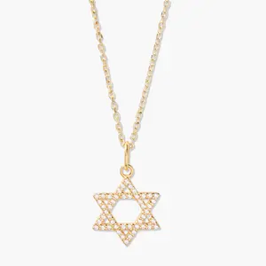 Adeline Star of David Vermeil Necklace