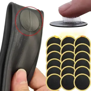 Bicycle tire repair tool set - quick bonding bicycle inner tube repair tool, upgrade rubber-free tire repair piece round 20/10 piece set, fast tire maintenance, riding accessories, Bicycle Repair Kit