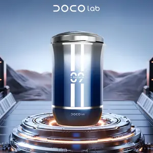 DOCO lab X-Razor Mini Electric Shaver for Men Portable Cylindrical Face Razor with Type-C Charging Cordless Beard Trimmer Pocket Size Ideal Grooming Gift for Him Dad Husband Valentine’s Day