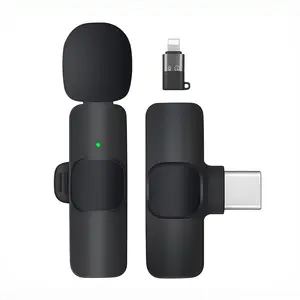 Mini Mic Pro (Latest Model) - Professional Wireless Microphone for iPhone, iPad, Android, Lavalier Microphone for Video Recording - iPhone Mic Crystal Clear Recording with USB-C for Content Creators