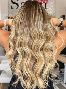 20Pcs P27/613 Straight Tape In 100% Human Hair Extension 16-26 inch For Women Suitable for Any Occasion School Party Travel Silky Seamless Invisible Natural Appearance