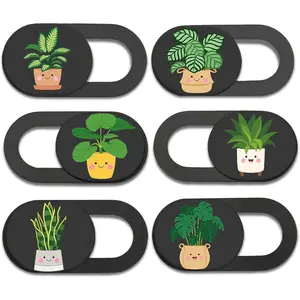 6pk Laptop Camera Cover Slide Cute, Laptop Accessories, Phone & Computer Camera Webcam Cover Slide, Web Cam  Blocker (Small)