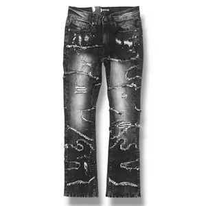 Makobi 'Pastoni' Stacked Denim (Black Wash) M1984