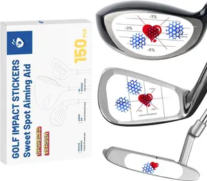 Golf Impact Tape  Self-Teaching Sweet Spot & Instant Swing Feedback   Golf Swing  Aid for Indoor & Outdoor Practice  Golf Accessories for Beginners & Pros