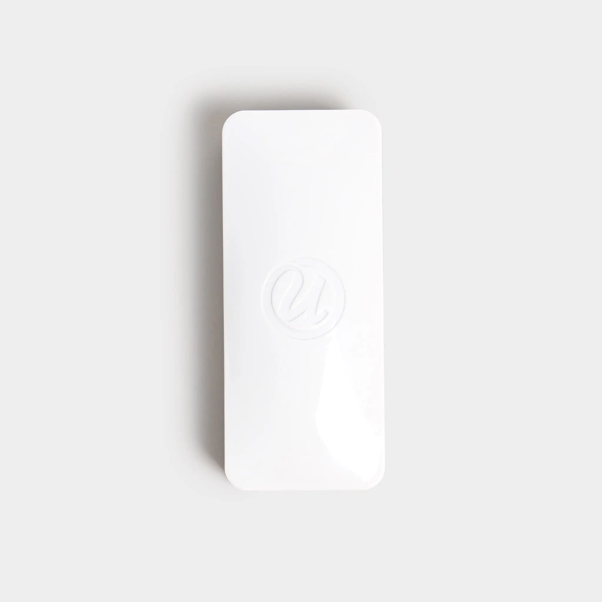 U Brands 2-Tone Dry Erase Eraser White