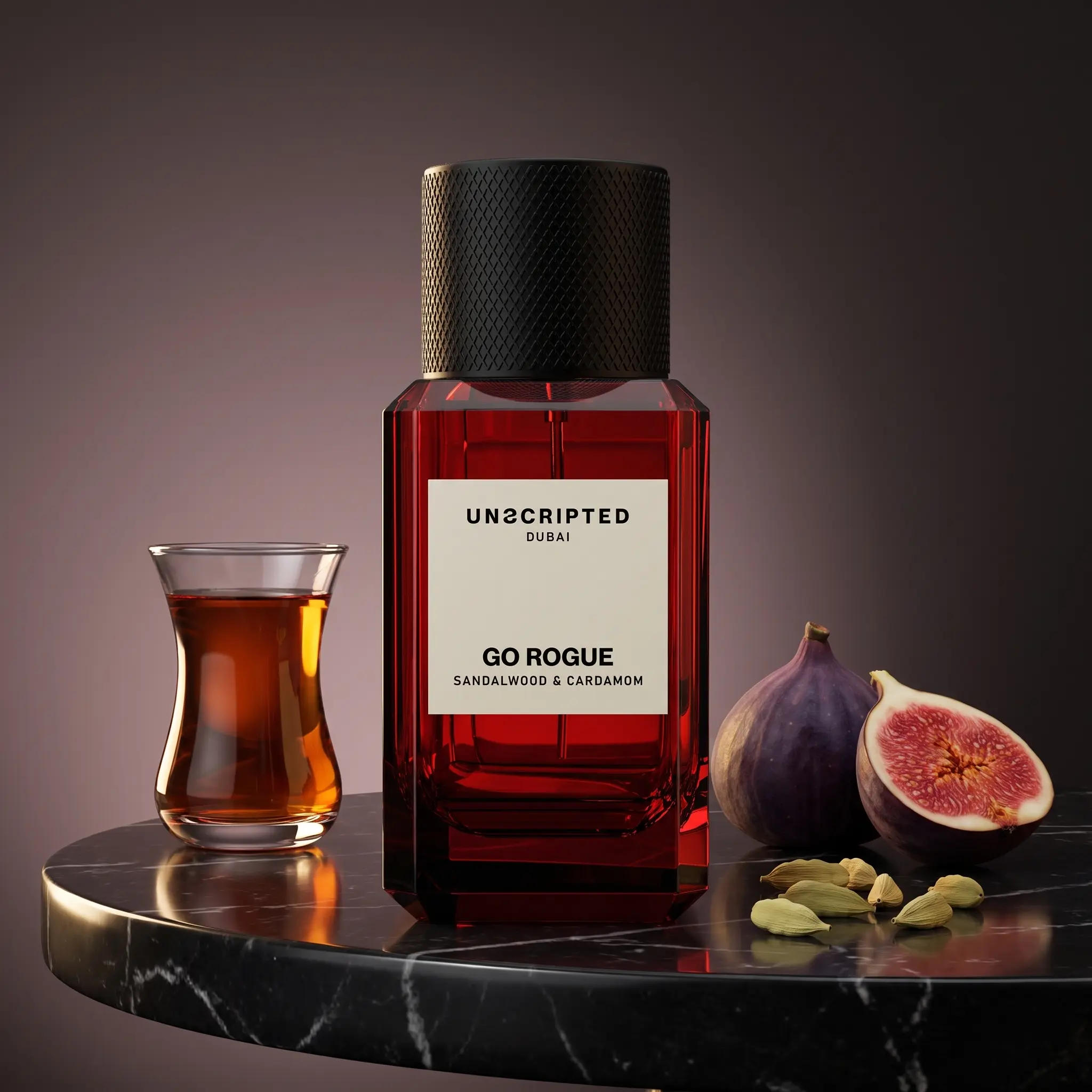 Unscripted Go Rogue - Bold and Unique Perfume for Men - Long-Lasting Men Perfume with Cardamom, Sandalwood and Vetiver for Free Spirits - 1.7 oz