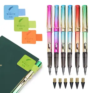 6-Piece Infinity Eternal Pencil Set with Nibs Replacement & Eraser