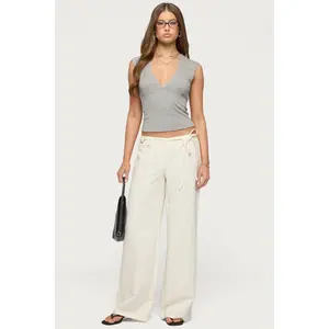 Raphael Tie Belt Pants