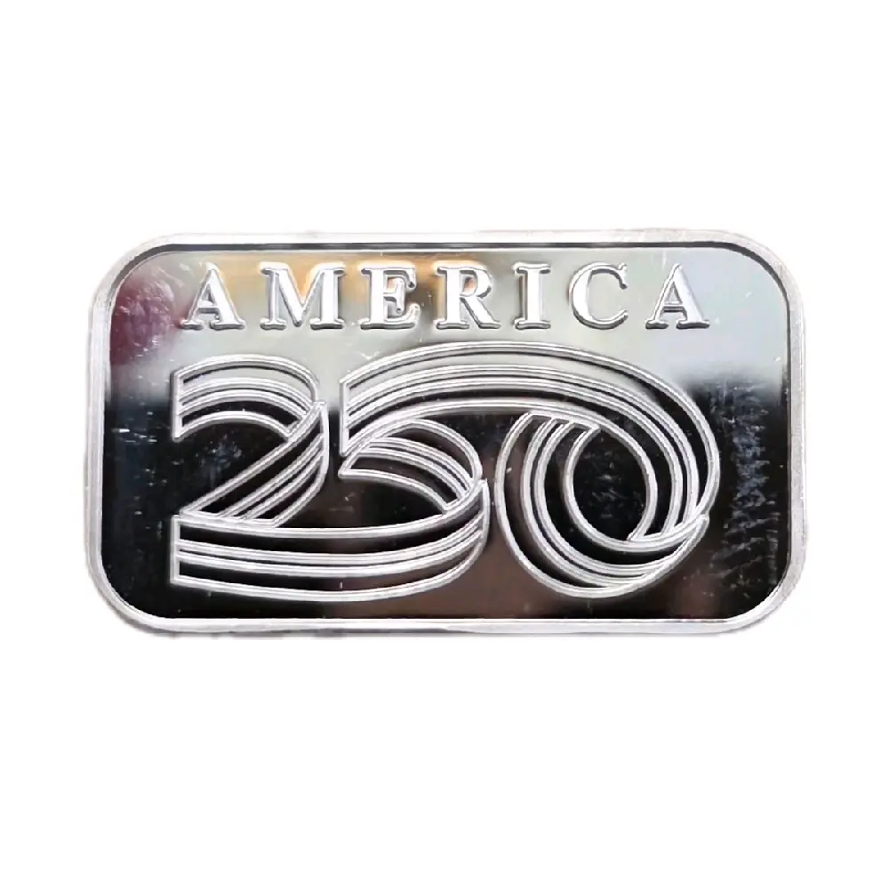 Five Gram .999 Silver Gram 250th Anniversary Bar - Only 200 Minted