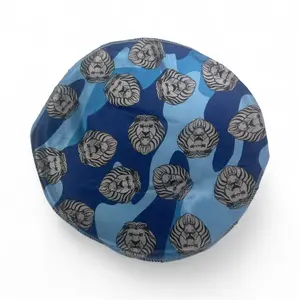 Jiggsaw 7x7 Crown Patch - Silky Wave Cap with Long Wide Straps, Breathable & Sweat-Wicking, Stylish Hair Care & Comfort Fit, Motorcycle Cap Head Wrap - Royal Blue 7x7 Crown Patch