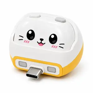 Cartoon Smart Charging Cut-Off Adapter – Automatic Stop When Fully Charged, Protects Battery Health, Works with USB-C (Type-C)