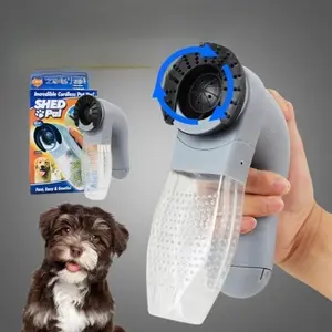 Electric Pet Hair Suction Device, Portable Pet Massage Cleaning Vacuum Cleaner, Bristle Brush