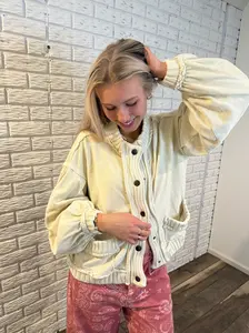 Undercut Knit Cardi