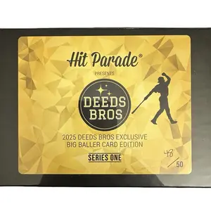 2025 Factory Sealed DeedsBros & Hit Parade Big Baller Auto Baseball Card! Factory Sealed Box!