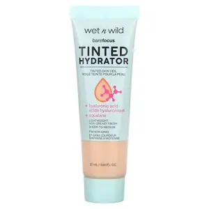 wet n wild Barefocus, Tinted Hydrator, 1114059 Porcelain, 0.91 fl oz (27 ml)