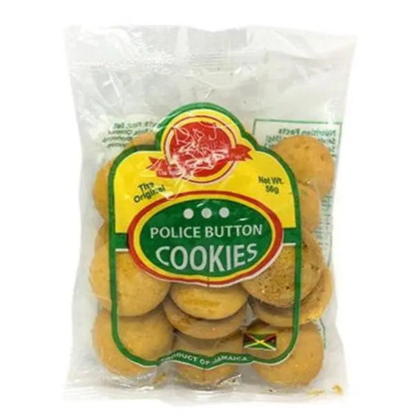 Police Button Cookies