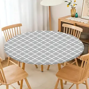 1pc fashionable and versatile floral series printed round tablecloth. Three sizes available. Suitable for home kitchen, living room, outdoor patio, garden. An exquisite tabletop decoration.