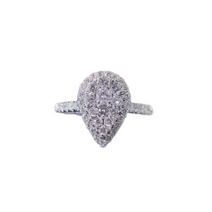 The Alex Teardrop Engagement Ring - Perfect for Your Special Occasion Size 7 princess cut ring