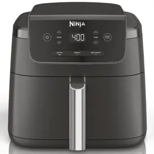 Ninja Air Fryer Pro XL 5-Qt, 3-in-1, 400°F Air Crisp Technology, Nonstick Crisper Plate, AF140WMWH White