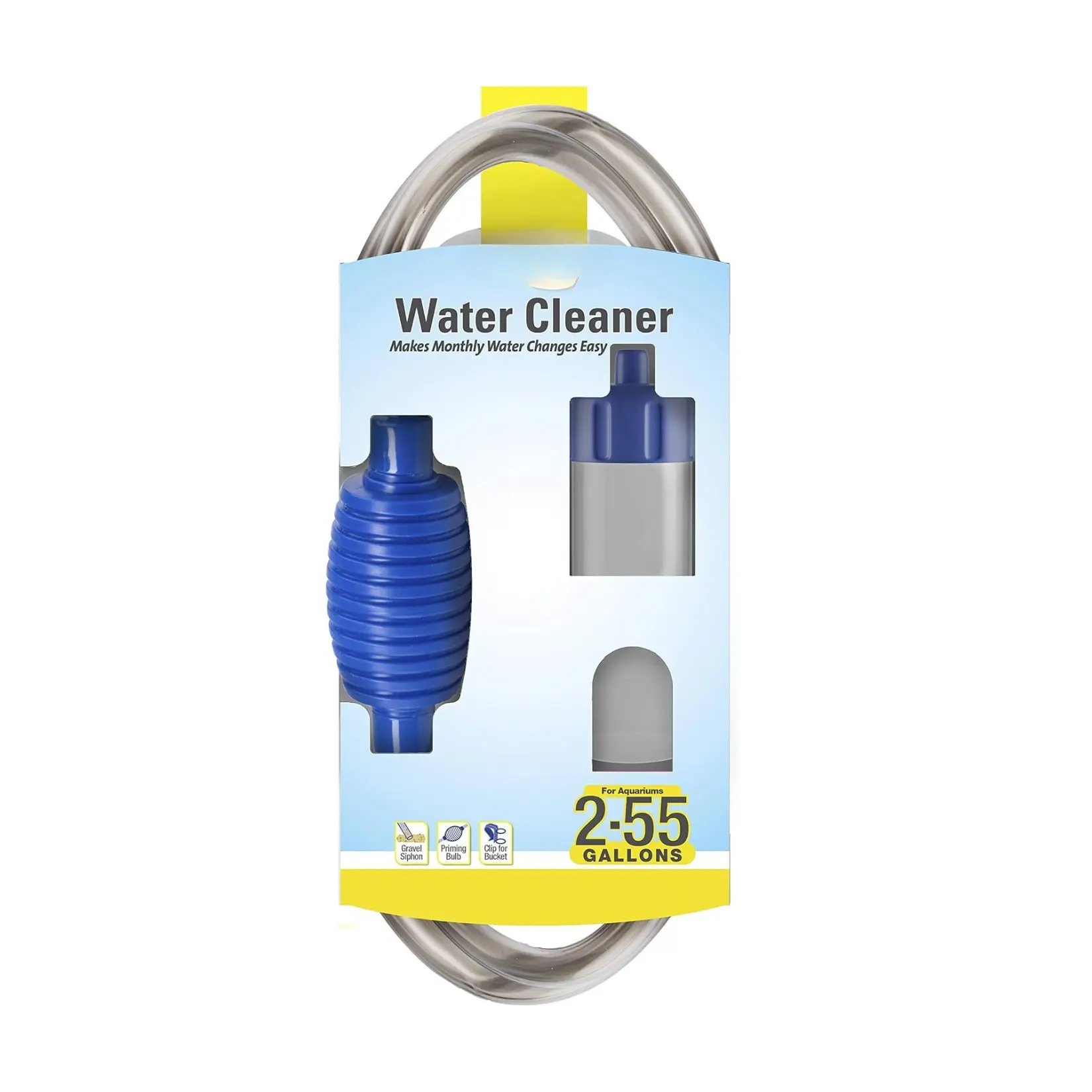 Water Cleaner Gravel Siphon for Aquariums, Easily Clean Freshwater Aquariums Cleaning