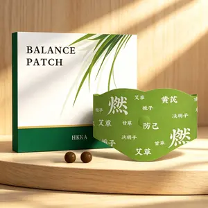 Pro Series Plant-Based Mugwort Warming Patches, Specially Designed for Heat Therapy Support, Suitable for an Energetic Lifestyle, 1 Box (5 Patches)