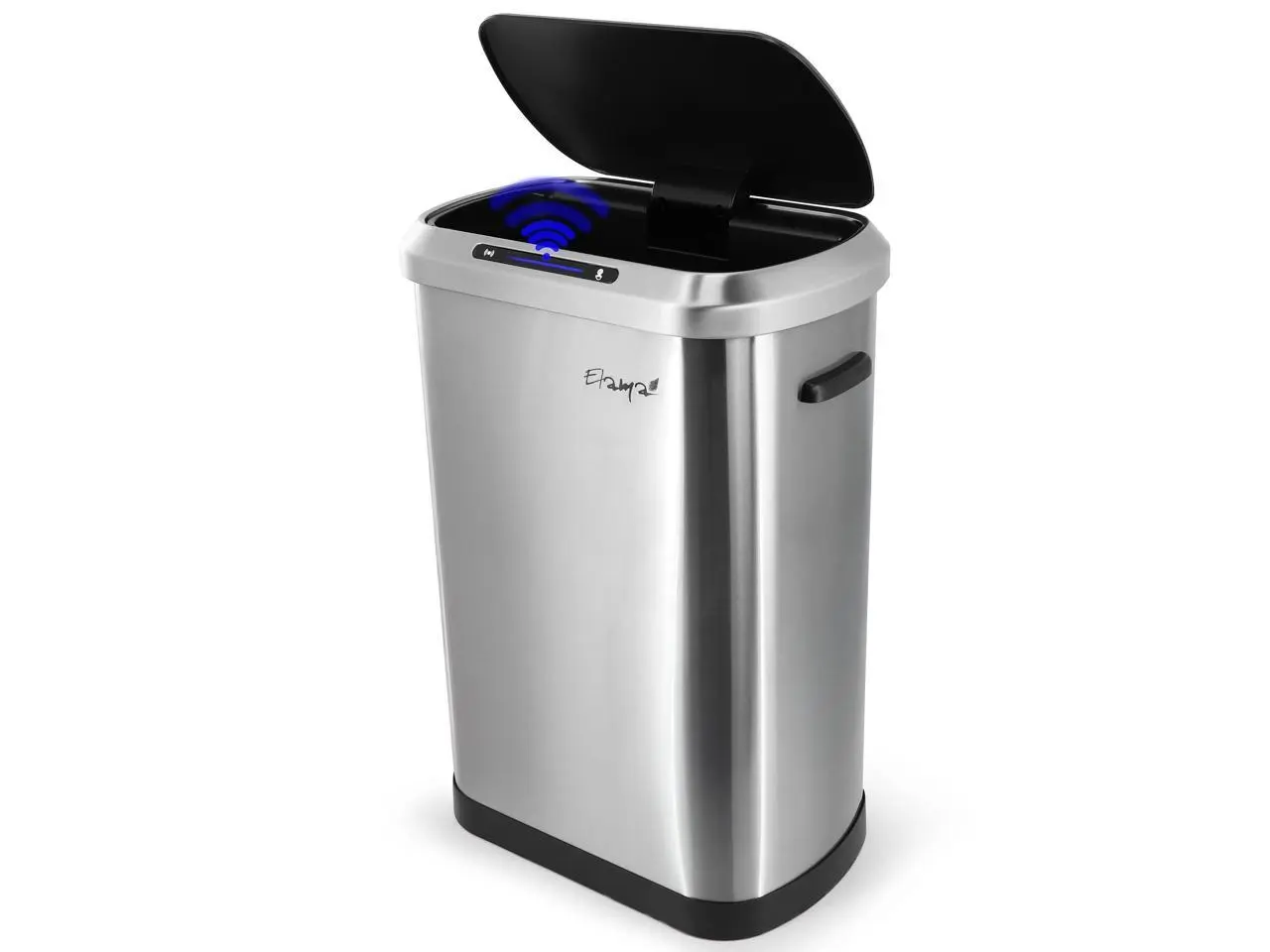 Elama 13 Gallon Automatic Sensor Hands Free Trash Can Elama 13 Gallon Automatic Sensor Hands Free Trash Can