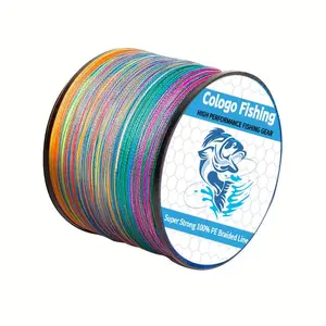 4-strand Multifilament Braided Fishing Line, PE Braided Line, 500m/1640ft Fishing Line, Strong Durable & Long-lasting Fishing Line, Tackle Accessories