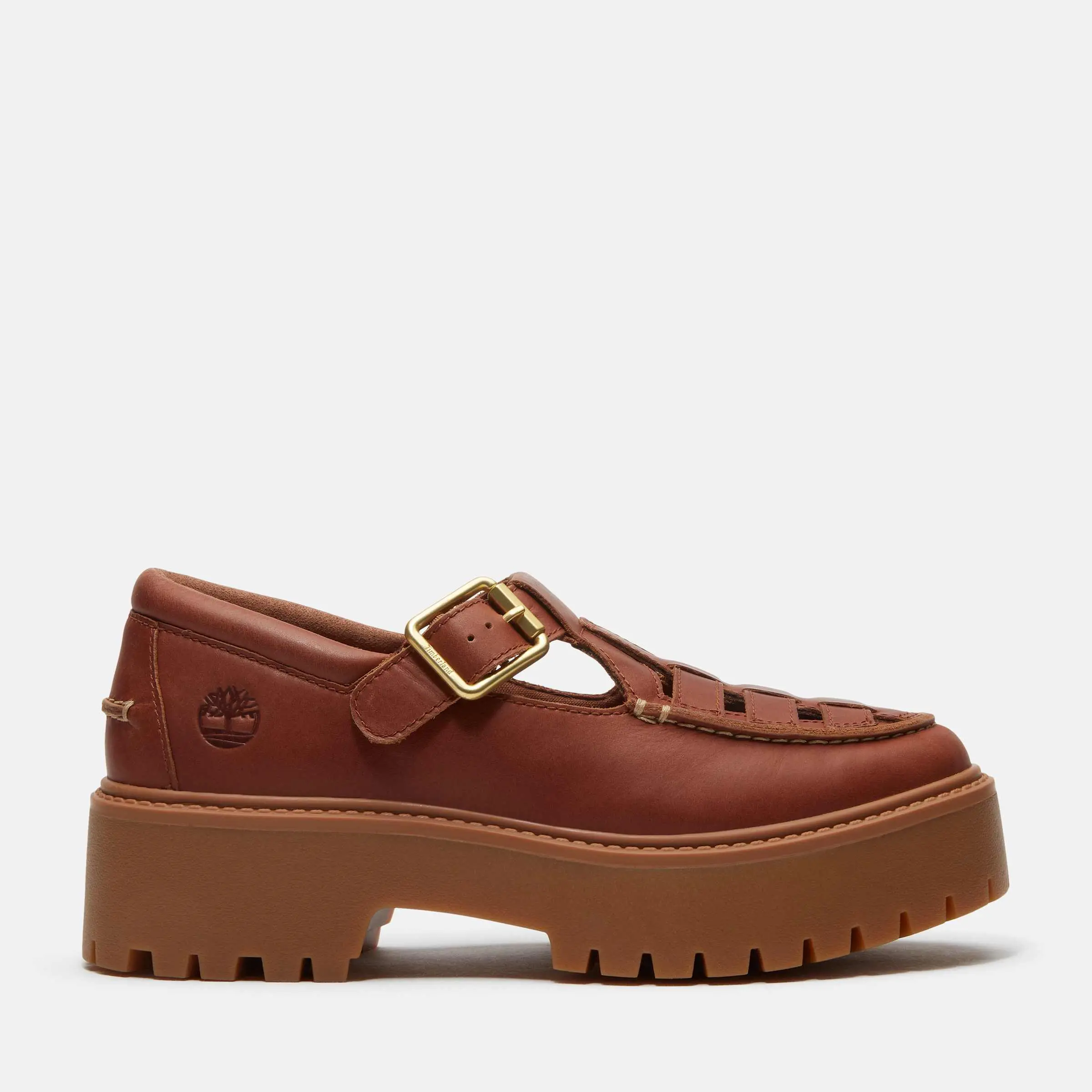 Timberland Women's Stone Street Platform Buckle Shoe