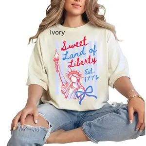 Sweet Land Of Liberty, 4th Of July, Patriotic, Independence Day, Summer T-shirt
