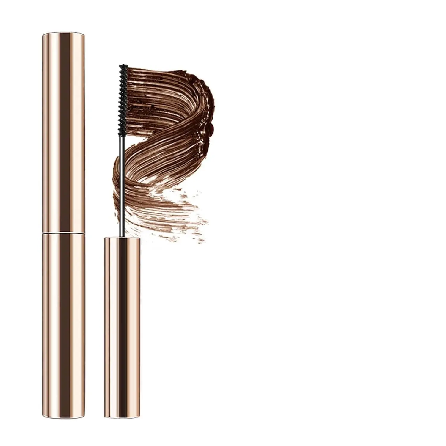 Halloween Fall Gift Ultra-Fine Lengthening Waterproof Mascara (10 ml) - Quick-Dry, Smudge proof, Lash Length & Volume Boost, for Sensitive Eyes, Black & Brown Makeup, Lightweight, Everyday, Lengthening Mascara, Natural Looking Mascara