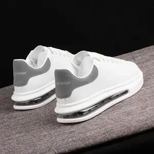 Mens Sneakers Walking Men Casual Shoes Fashion Brand Leather Sport Male Man Sneakers Shoes for Men Designer Platform Men Shoes with Air Cushion Technology