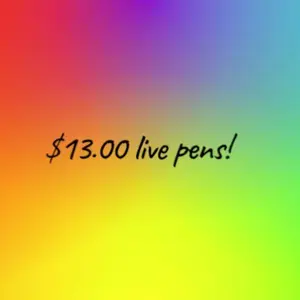 Rhinestone Pens Live at $13.00!