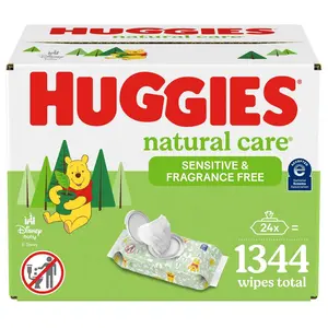 Huggies Natural Care Sensitive Unscented Baby Wipes - 1344ct